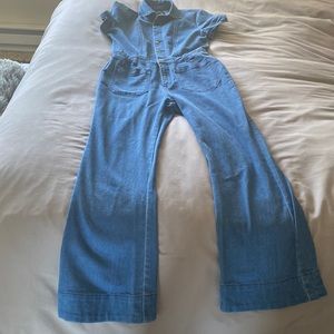 Forever 21 jumpsuit stretchy jean. S